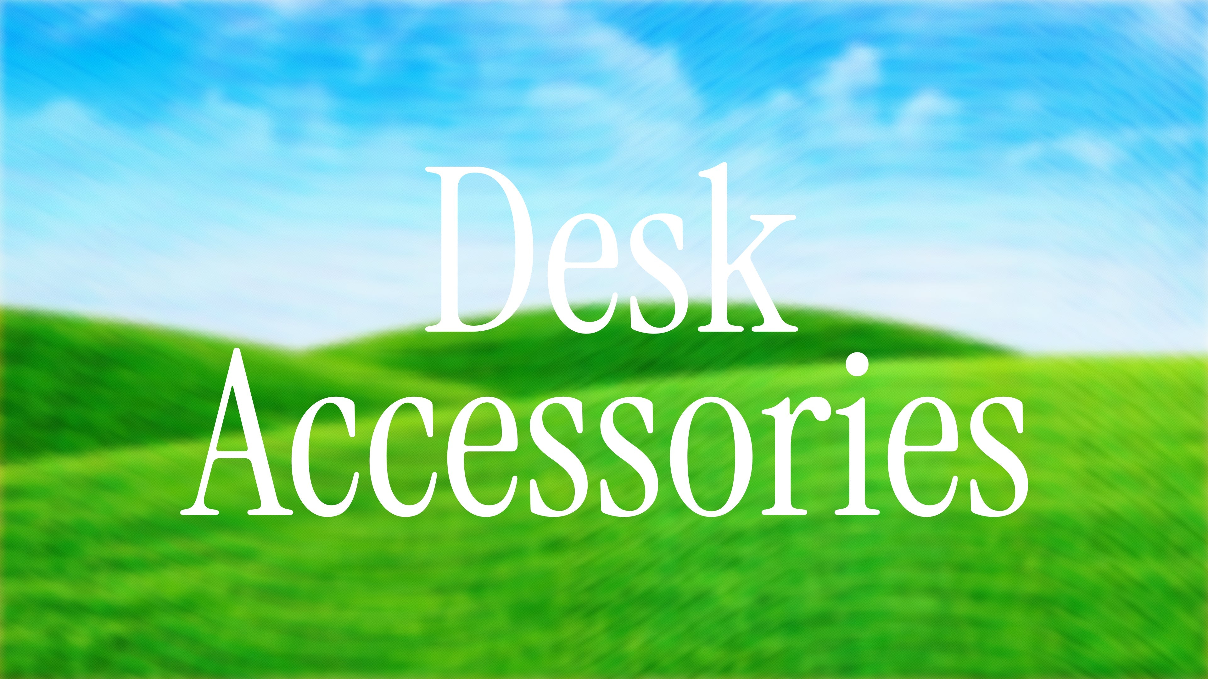 Frutiger Aero Desk Accessories