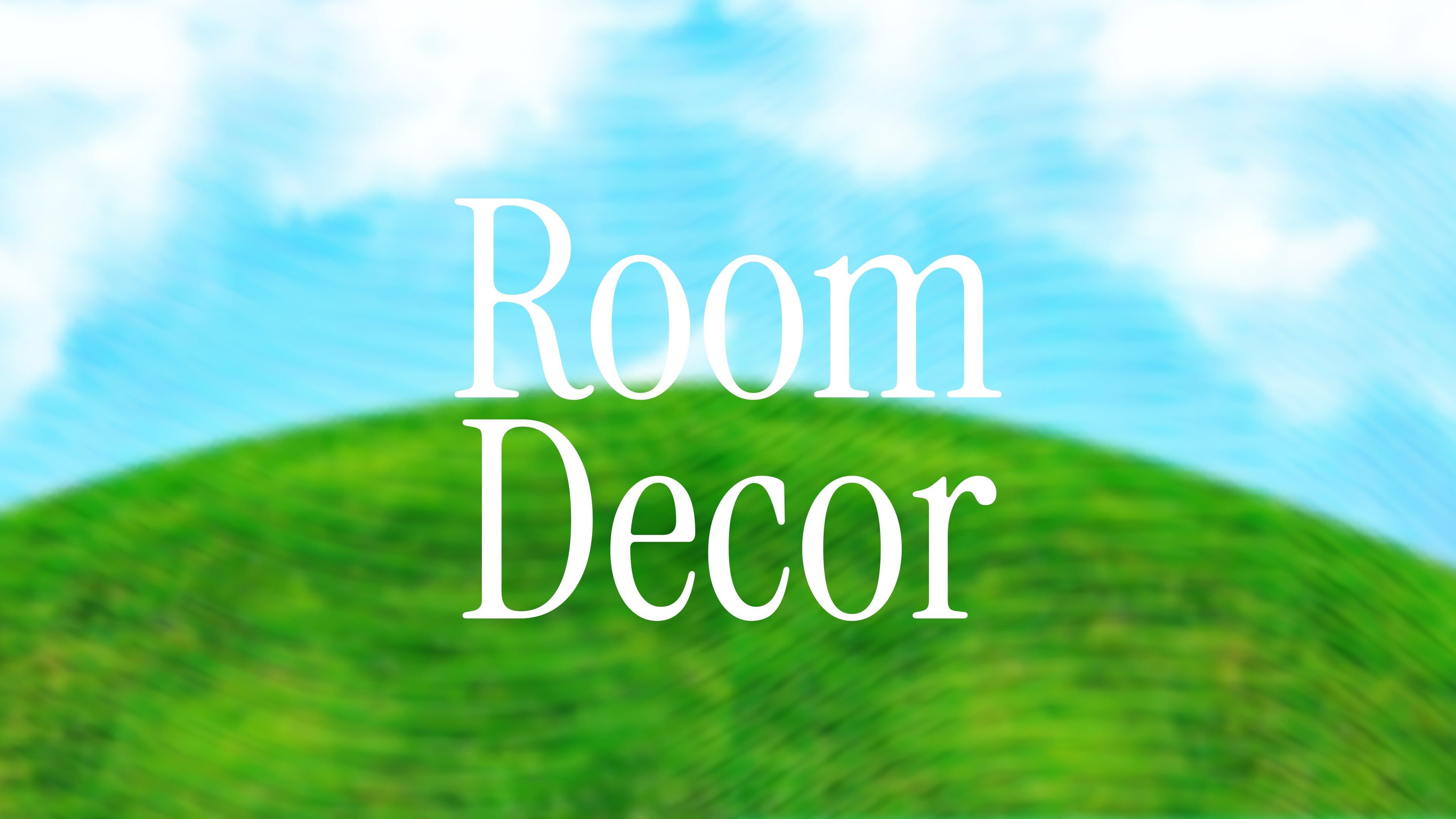 Frutiger Aero Room Decor