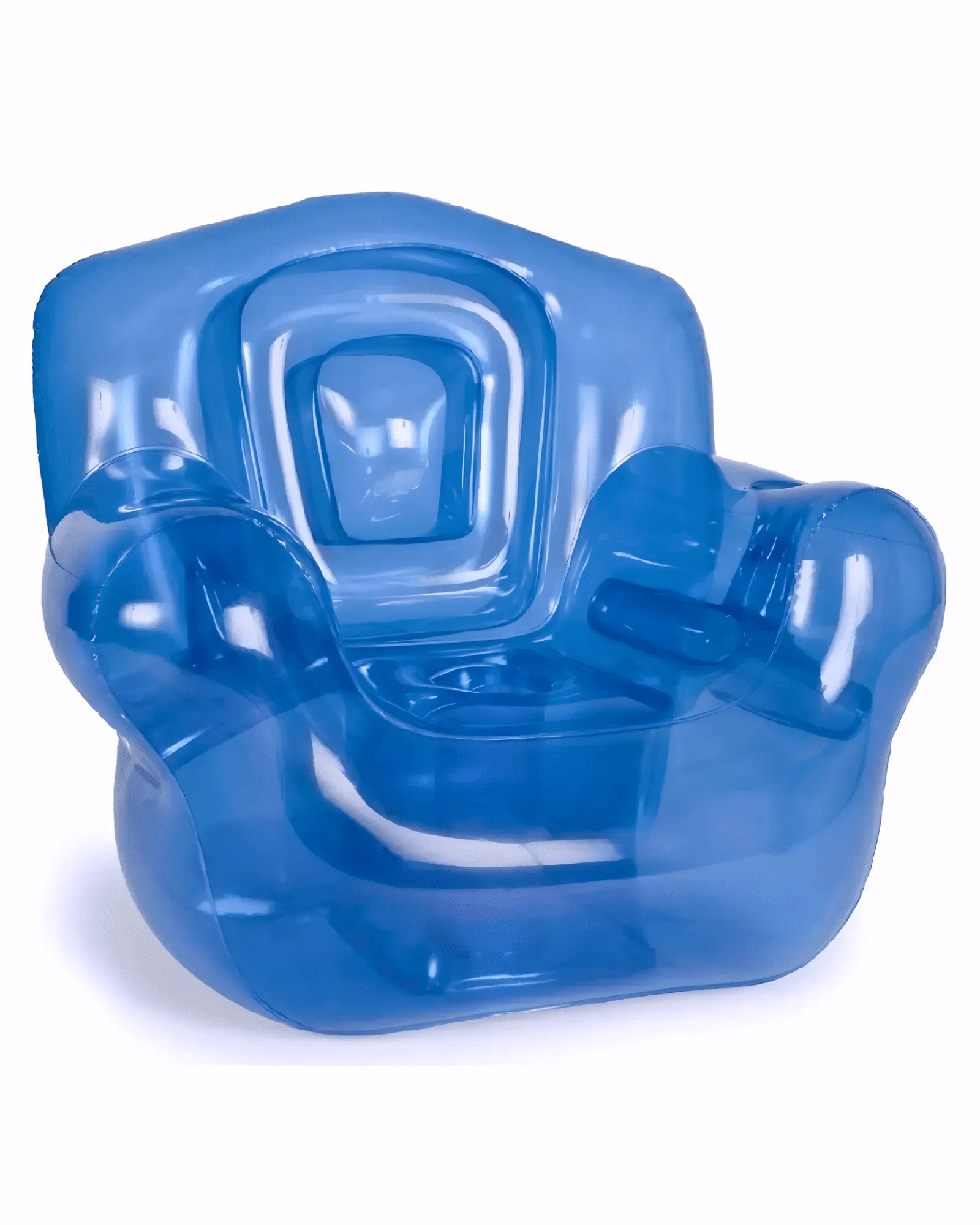 Mijn winkel Blue Clear Inflatable Chair Sofa