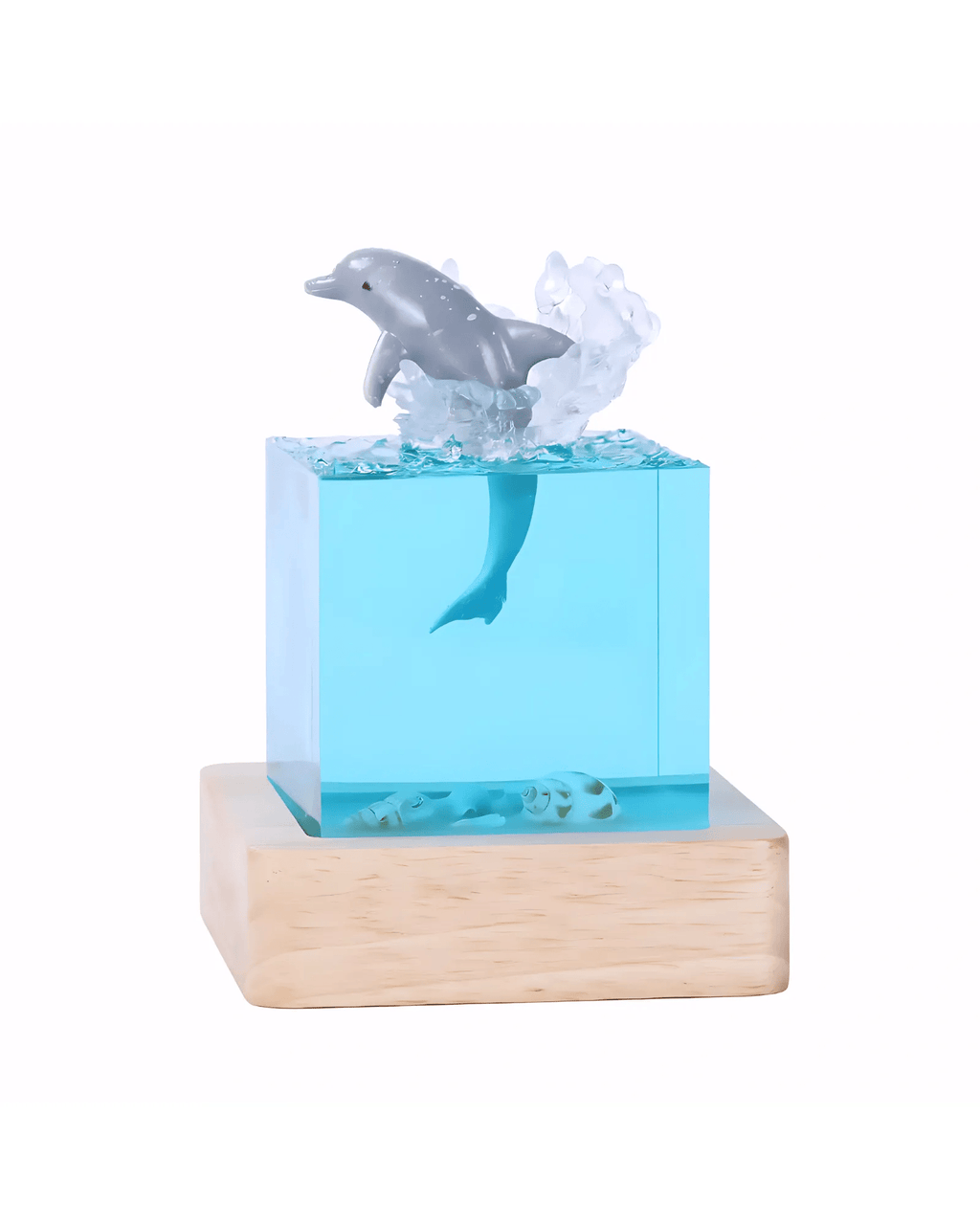 Mijn winkel Dolphin Splash Epoxy Ocean Nightlight