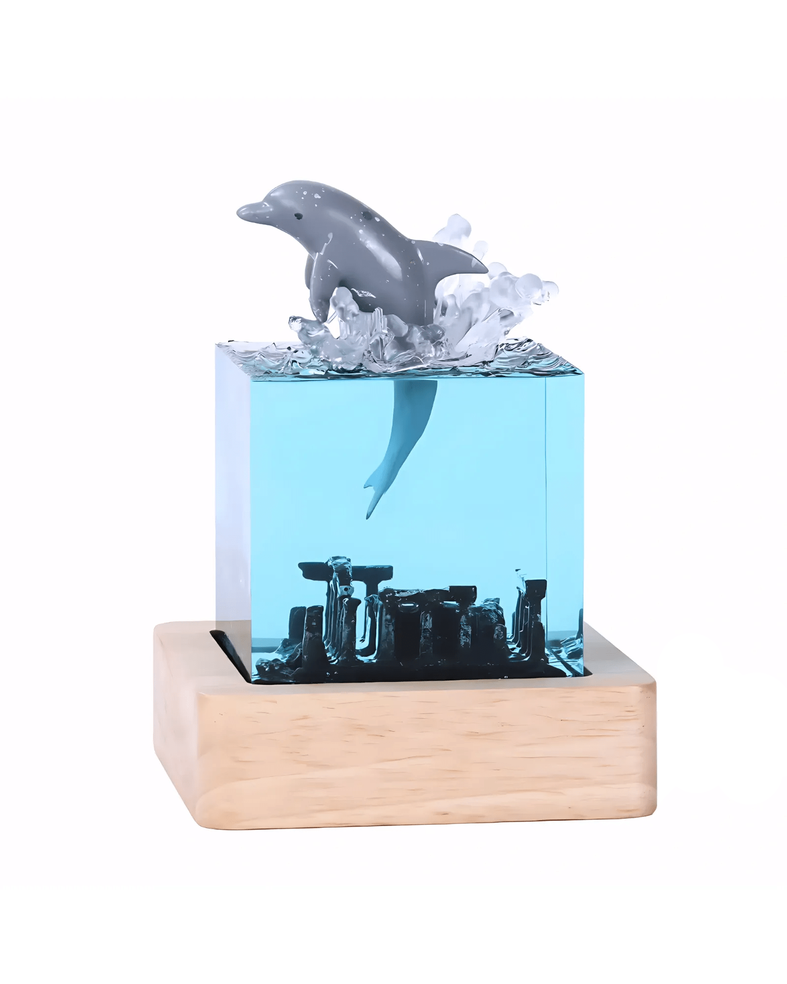 Mijn winkel Sunken Skyline Epoxy Ocean Nightlight