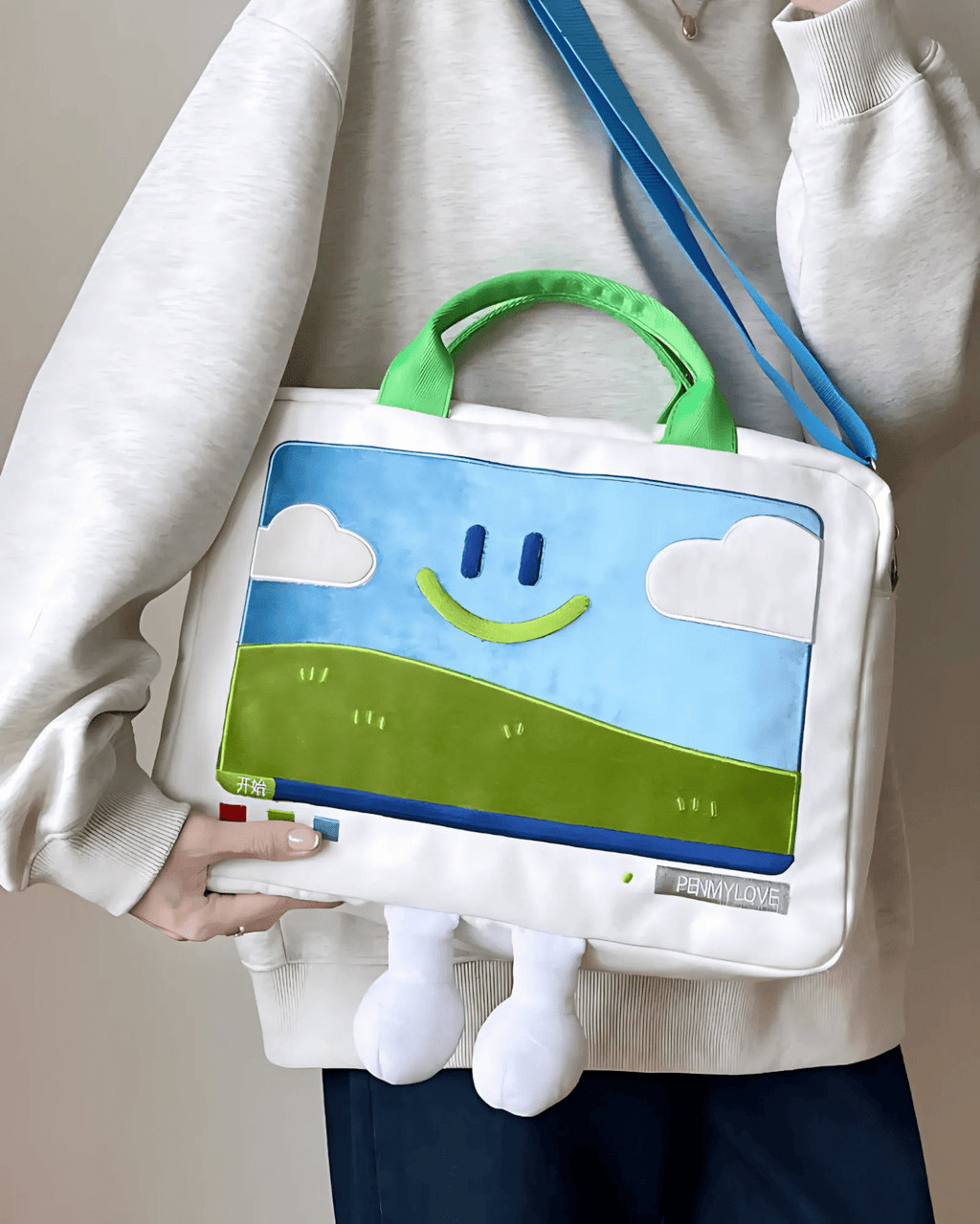 Mijn winkel Windows XP Embroidery Handbag