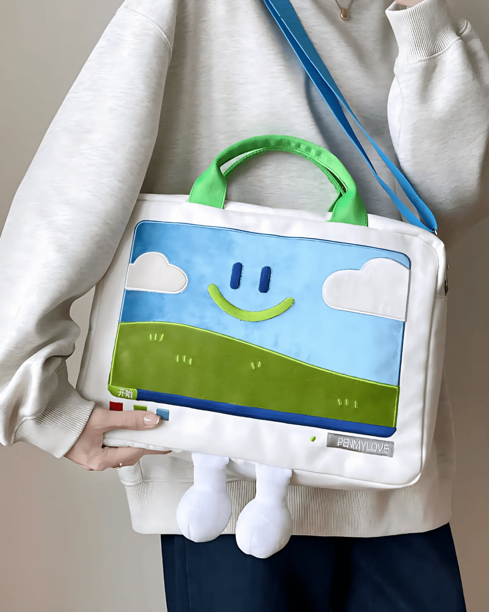 Mijn winkel Windows XP Embroidery Handbag